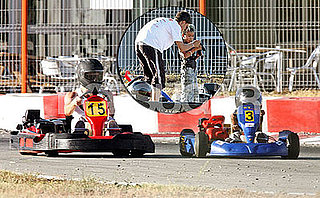 Photos from Maddox Jolie-Pitt's 7th Birthday Celebration at the Go Kart Track With Brad