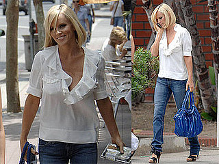 Photos of Jenny McCarthy at Whole Foods in LA