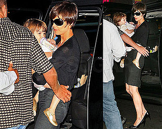 Photos of Suri Cruise and Katie Holmes Seeing The Little Mermaid on Broadway