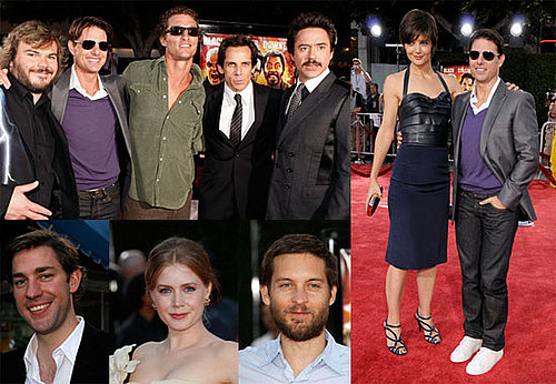 Red Carpet Photos from Tropic Thunder Premiere Including Katie Holmes, Tom Cruise, Ben Stiller, Matthew McConaughey