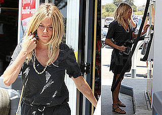 Photos of Sienna Miller at the Gas Station