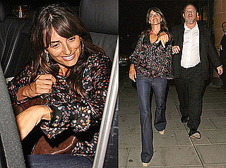 Photos of Penelope Cruz and Harvey Weinstein at Cipriani Restaurant in London