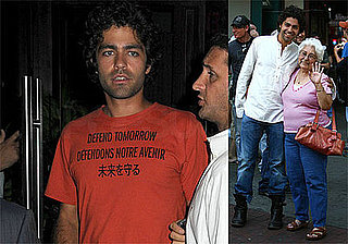 Photos of Adrian Grenier on the Set of Entourage With His Grandmother and Vince's New Love Interest