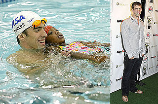 Photos of Michael Phelps, Who Will Appear on Entourage and the MTV VMAs, Around NYC