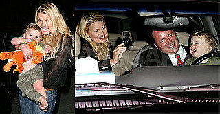 Photos of Jessica Simpson With Her Baby Godson at LAX