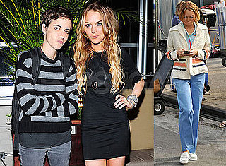 Photos of Lindsay Lohan and Samantha Ronson in NYC, Recently the Two Blogged About 9/11
