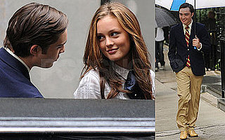 Photos of Leighton Meester and Ed Westwick Filming Gossip Girl in NYC