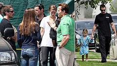 Photos of Christian Bale and Daughter Emmeline in LA