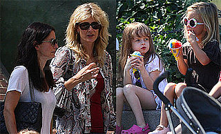Photos of Courteney Cox, Coco Arquette, Laura Dern, Ellery Harper, Jaya Harper