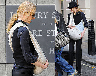 Photos of Nicole Kidman and Baby Sunday in London