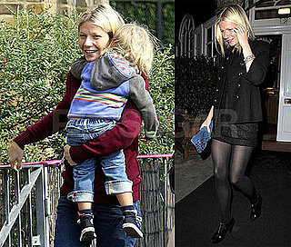 Photos of Gwyneth Paltrow Carrying Moses Martin