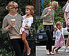 Michelle Holds on Tight to Her Adorable Girly Matilda