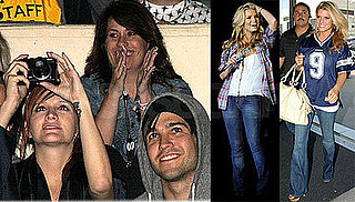 Photos of Jessica Simpson Performing at LA County Fair For Pete Wentz and Ashlee Simpson and Departing LAX in Blue Cowboy Jersey