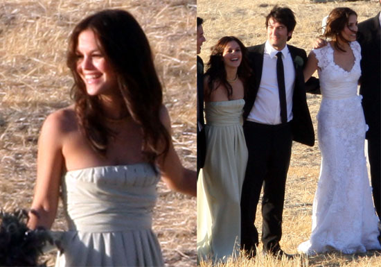 Rachel Bilson at Josh Schwartz' Wedding