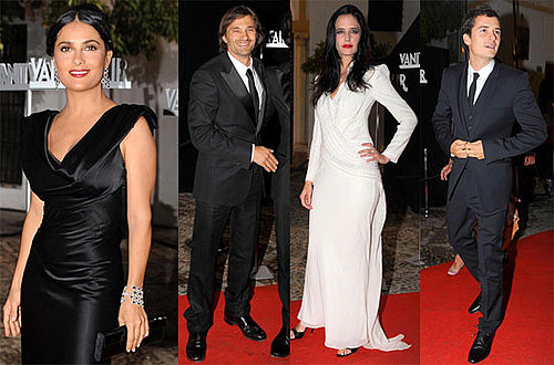 Photos of Monica Cruz, Olivier Martinez, Salma Hayek, Orlando Bloom, and Eva Green Celebrating Vanity Fair Spain