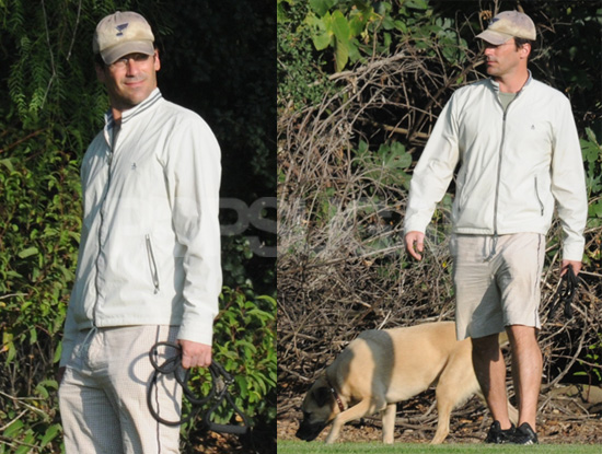 Jon Hamm at the Dog Park Jon Hamm at the Dog Park