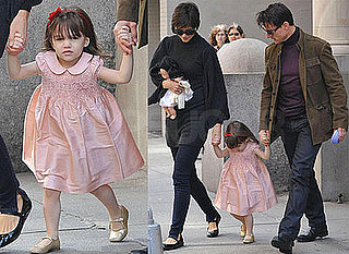 Photos of Tom Cruise, Katie Holmes, Suri Cruise in NYC