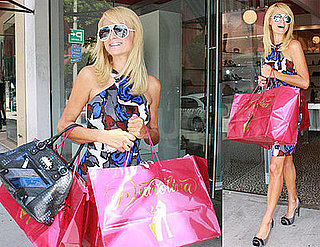Photos of Paris Hilton Shopping in Los Angeles