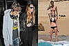 Bikini Photos of Lindsay Lohan and Samantha Ronson on the Beach in Cabo