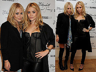 Photos of Mary-Kate Olsen and Ashley Olsen at Selfridges in London