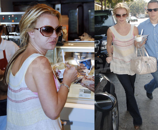 Britney Grabs Ice Cream