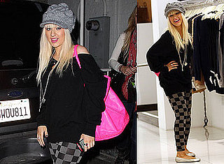 Photos of Christina Aguilera Out Shopping in LA