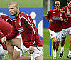 Photos of David Beckham Training in London 2008-10-07 15:30:59