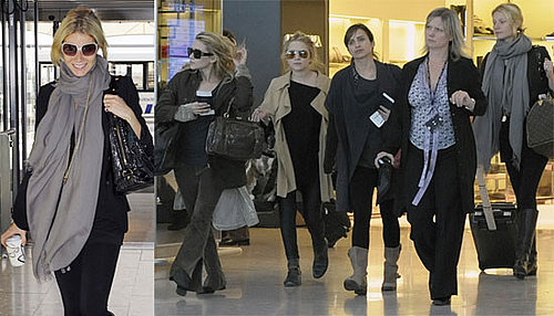 Photos of Mary-Kate Olsen, Ashley Olsen, Gwyneth Paltrow at Heathrow Airport