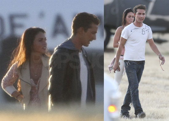 10/9/08 Shia and Megan
