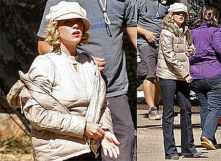 Christina Applegate Filming on Samantha Who? in Pacific Palisades