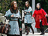 Photos of Leighton Meester on the Set of Gossip Girl in NYC
