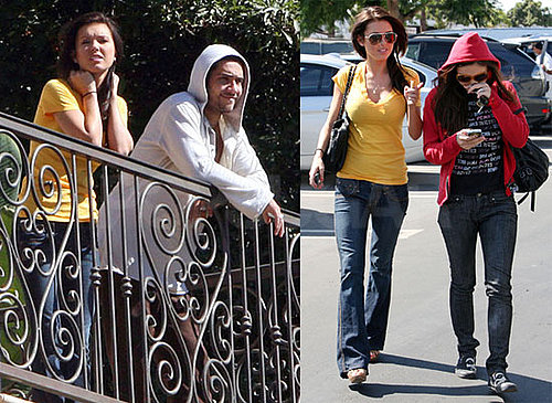 Photos of Audrina Patridge and Justin Bobby in LA