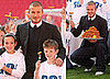 Photos of David Beckham Launching His New Healthy Food Line For Kids