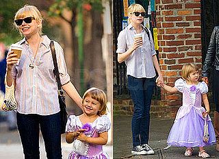 Photos of Michelle Williams and Matilda Ledger Dressed as a Princess in Brooklyn