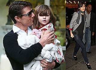 Photos of Tom Cruise, Suri Cruise, Katie Holmes in New York City