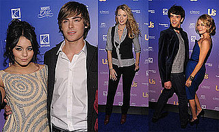Photos of Zac Efron and Vanessa Hudgens, Blake Lively and Penn Badgley at Us Weekly Party