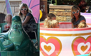 Kate Moss Takes Daughter Lila Hack to Disneyland