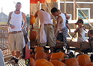 Photos of David Beckham, Victoria Beckham, Brooklyn Beckham, Romeo Beckham, Cruz Beckham at the Pumpkin Patch