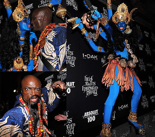 Photos of Heidi Klum, Seal, Christian Siriano, Kyle MacLachlan at Klum's Halloween Party at 1 Oak