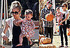 Photos of Nicole Richie, Joel Madden, and Harlow Madden at the Pumpkin Patch