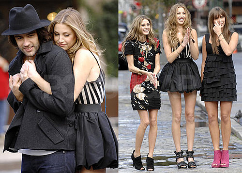 Photos of Whitney Port Doing a Photo Shoot For The City