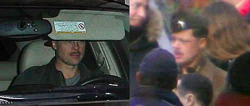 Photos of Brad Pitt and Quentin Tarantino in Berlin and Hollywood; Wyclef Said Knox Has Brad's Energy