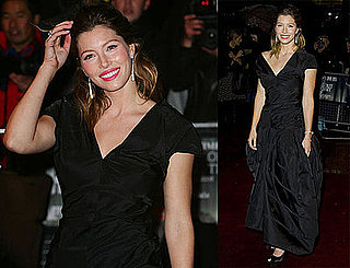 Jessica Biel at the Gala Screening of Easy Virtue at the London Film Festival
