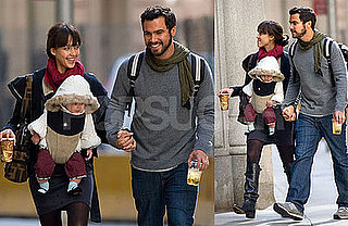 Photos of Jessica Alba and Cash Warren With Honor Warren in NYC