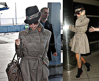 Photos of Victoria Beckham at Heathrow and LAX