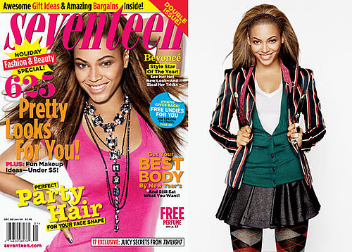 Photos and Quotes from Beyonce Knowles on the Cover of Seventeen Magazine