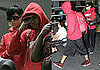 Photos of Rihanna and Chris Brown at the Airport in Australia