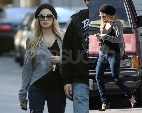Nicole Richie Back to Driving School