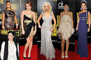 Red Carpet Photos of American Music Awards Including Christina Aguilera, Miley Cyrus, Rihanna, Alicia Keys, Taylor Swift & More