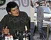 Photos of Orlando Bloom Promoting Land Rover in Moscow, Russia